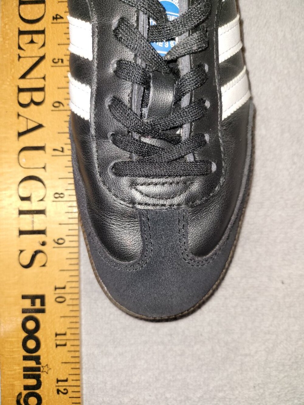 Adidas Samba Big Kid's Size 6.5 Black White Brown Gum Sneakers IE3676 (#1766) - Picture 8 of 16